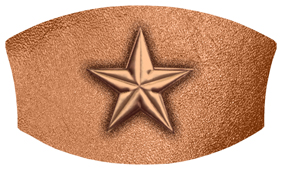 DNSWILL 430 BZ CP Star Bronze Copper